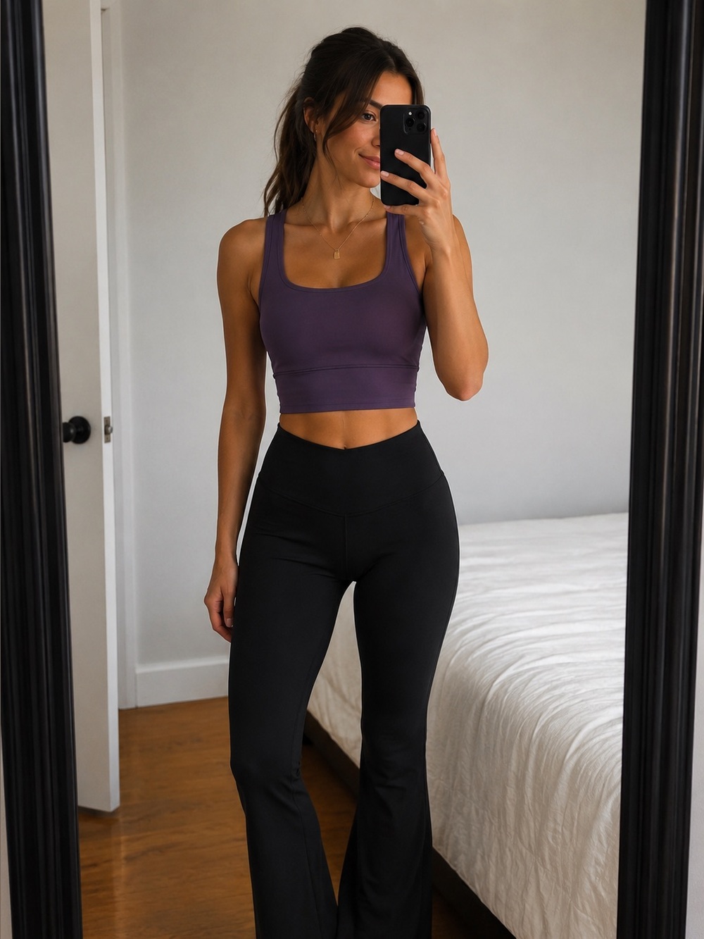 NWOT Lululemon Power Pivot Tank *Everlux Grape Thistle 8